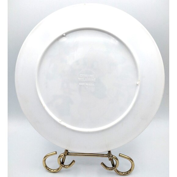 Looney Tunes Melamine Plate Porky Pig Daffy Duck Bugs Elmer Fudd Petunia Vintage - Picture 5 of 11